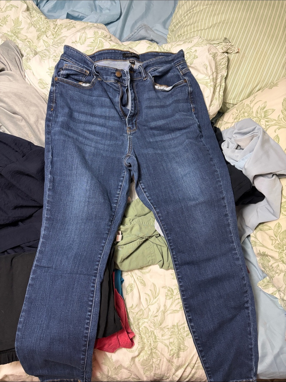 Judy Blue Indigo 14W Skinny Jeans